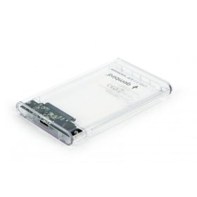   Gembird 2,5" EE2-U3S-5-S USB3.0 Enclosure Transparent 2,5" külső ház