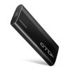 AXAGON EEM2-GTO SuperSpeed+ USB-C - NVMe M.2 Thin Oval Box Black
