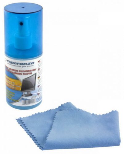 Esperanza ES121 LCD/TFT tisztító gép 200ml + törlőkendő