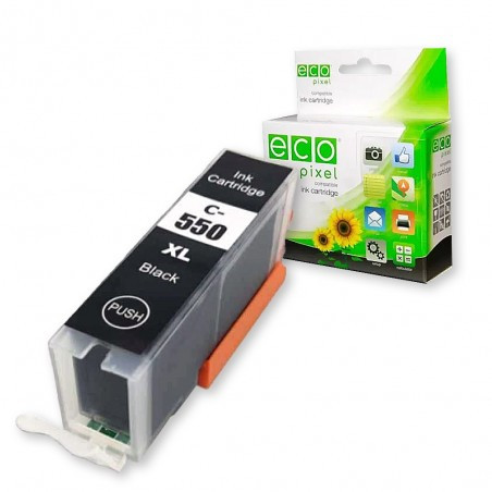 Ecopixel Canon FU PGI-550BK XL utángyártott patron