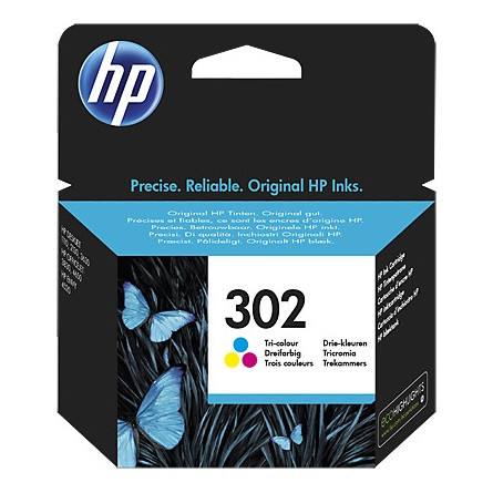 HP F6U65AE (302) színes tintapatron