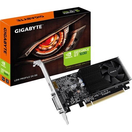 Gigabyte GV-N1030D4-2GL - GeForce GT 1030 D4 2GB DDR4 64-bit low profile