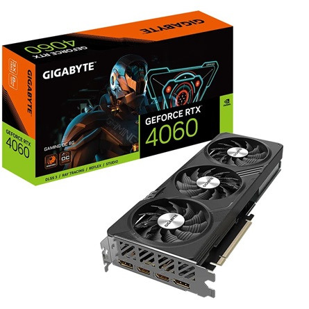 Gigabyte GV-N4060GAMING OC-8GD - GeForce RTX4060 Gaming OC 8GB GDDR6