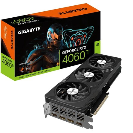 Gigabyte  GV-N406TGAMING OC-16GD - GeForce RTX4060 Ti Gaming OC 16GB GDDR6