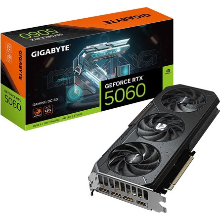 Gigabyte GV-N5060GAMING OC-8GD - GeForce RTX5060 Gaming OC 8GB GDDR7