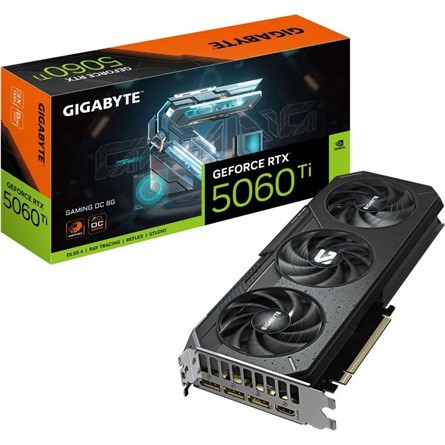 Gigabyte GV-N506TGAMING OC-8GD - GeForce RTX5060 TI Gaming OC 8GB DDR7