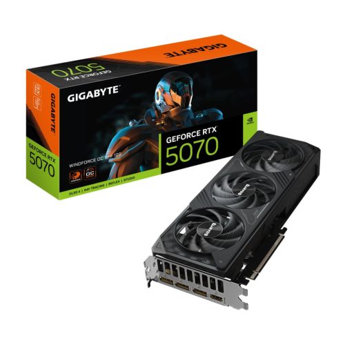 Gigabyte GV-N5070WF3OC-12GD - GeForce RTX5070 WindForce 12GB GDDR7