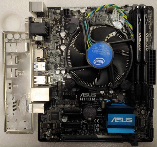Asus H110M-R Intel Core i3-7100 8GB Kingston HyperX DDR4 (használt)