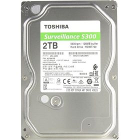2TB Toshiba Surveillance SATA3 HDD (HDWT720UZSVA)