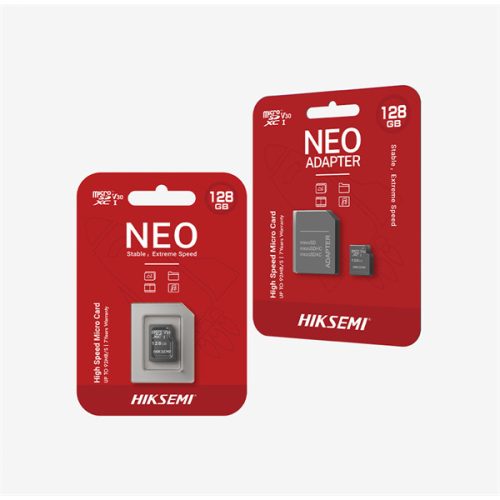 16GB Hikvision Hiksemi NEO microSDHC kártya + adapter(HS-TF-C1(STD)/16G/NEO/AD/W)