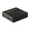 Conceptronic 4-Port USB 3.0 HUB fekete