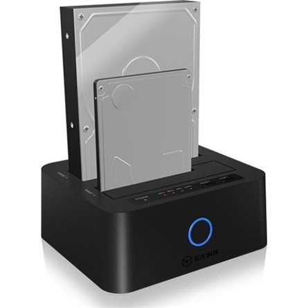 Raidsonic ICY BOX CloneStation 2.5/3.5" SATA3 USB3.0 dokkoló (IB-1232CL-U3)