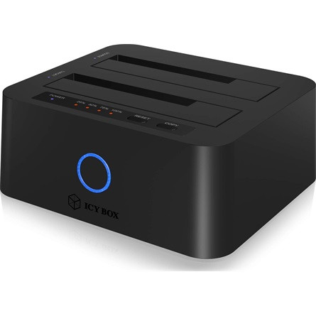 Raidsonic ICY BOX CloneStation 2.5/3.5" SATA3 USB3.0 dokkoló (IB-1232CL-U3)