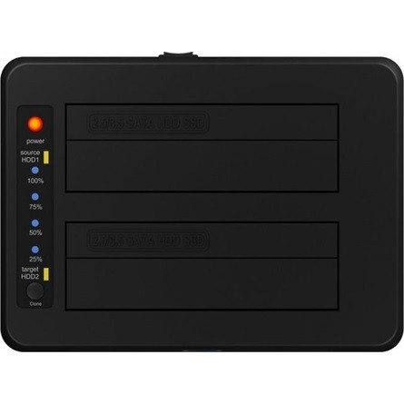 Raidsonic ICY BOX CloneStation 2.5/3.5" SATA3 USB3.0 dokkoló (IB-1232CL-U3)