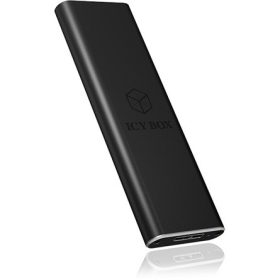   Raidsonic ICY BOX IB-183M2 M.2 NGFF M.2 SATA USB3.0 külső ház fekete