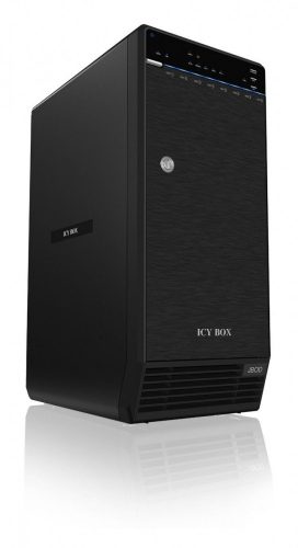 RaidSonic ICY BOX IB-3680SU3 HDD merevlemez ház Fekete 3.5"