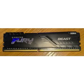   8GB Kingston Fury Beast Black DDR4 2666MHz (KF426C16BB/8) használt