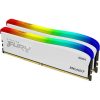 32GB Kingston Fury Beast White RGB SE DDR4 3200MHz KIT (KF432C16BWAK2/32)