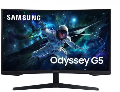 27" Samsung Odyssey S27CG552EU ívelt LED gaming monitor