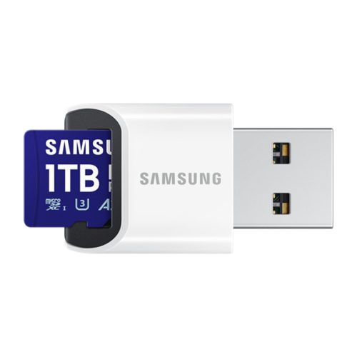 1TB Samsung Pro Plus UHS1 U3 V30 A2 microSDXC + kártyaolvasó (MB-MD1T0SB/WW)