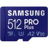 512GB Samsung Pro Plus UHS1 U3 V30 A2 microSDXC + kártyaolvasó (MB-MD512KB/WW)