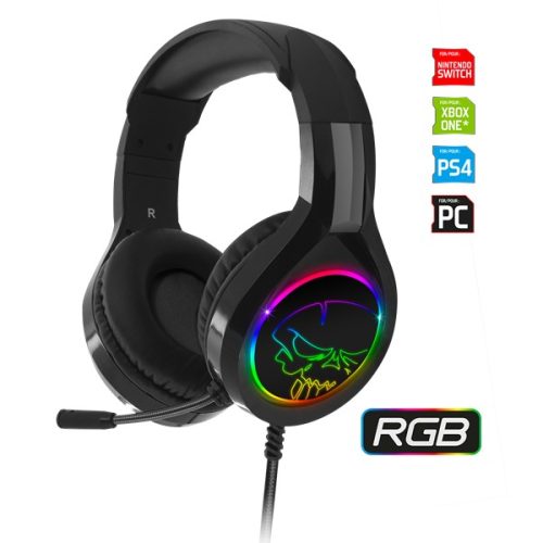 Spirit of Gamer Pro-H8 RGB mikrofonos fejhallgató
