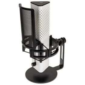   Mikrofon Endgame Gear XSTRM RGB kardioid kondenzátor USB Fehér