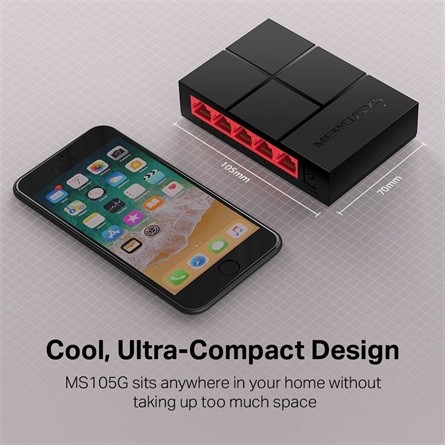 Mercusys MS105G gigabit switch