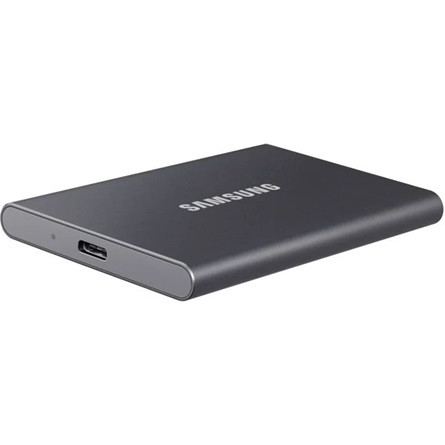 1TB Samsung T7 USB3.2 Gen2 C ütésálló külső SSD szürke (MU-PC1T0T/WW)