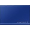 2TB Samsung T7 USB3.2 Gen2 C ütésálló külső SSD kék (MU-PC2T0H/WW)