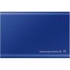 500GB Samsung T7 USB3.2 Gen2 C ütésálló külső SSD kék (MU-PC500H/WW)
