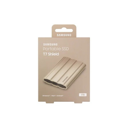1TB Samsung T7 Shield USB3.2 Gen2 C külső SSD (MU-PE1T0K/EU)