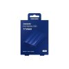 1TB Samsung T7 Shield USB3.2 Gen2 C 2,5" vízálló ütésálló külső SSD kék