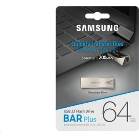 64GB Samsung MUF-64BE4/APC pendrive (Champaign Silver)