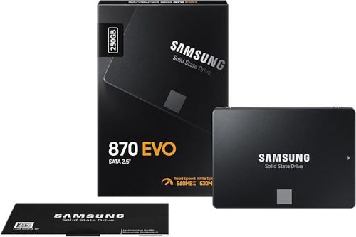 250GB Samsung 870 EVO SATA3 2,5" SSD (MZ-77E250B/EU)