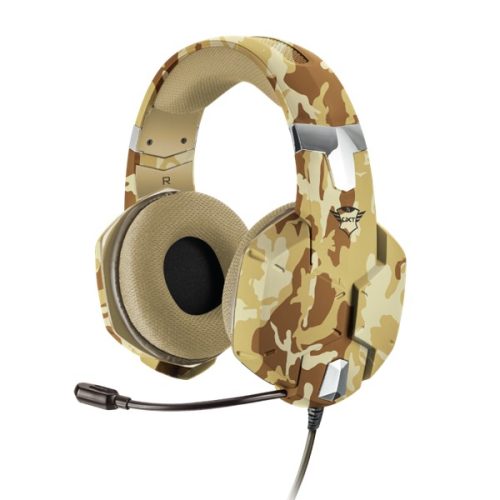 Trust Fejhallgató - GXT 322D Carus Desert camo