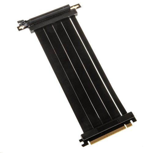 Kolink PCI Express 4.0 x16 90 fokos, fekete 22cm riser kábel