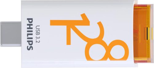 128GB Philips Sunrise Orange Type-C pendrive