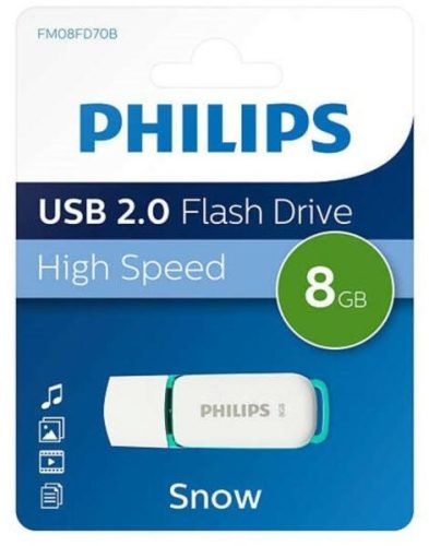 8GB Philips Snow USB2.0 pendrive