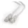 Gembird CAT6 UTP M/M adatkábel 15m szürke