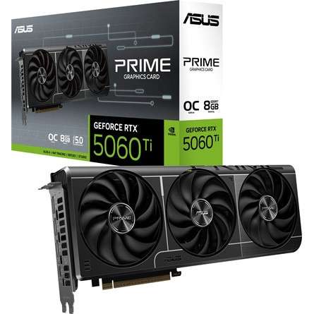 Asus PRIME-RTX5060TI-O8G - GeForce RTX5060 Ti Prime OC 8GB GDDR7