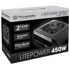 Thermaltake Litepower GEN2 ATX desktop tápegység 450W BOX