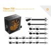 NJoy Titan+ 750 - 750W Bronze tápegység
