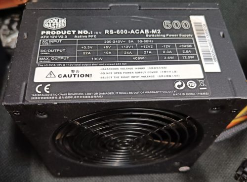 Cooler Master Elite Power Plus 600W tápegység