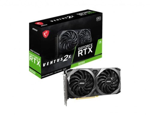 MSI RTX 3050 VENTUS 2X 8G OC - GeForce RTX3050 OC 8GB GDDR6