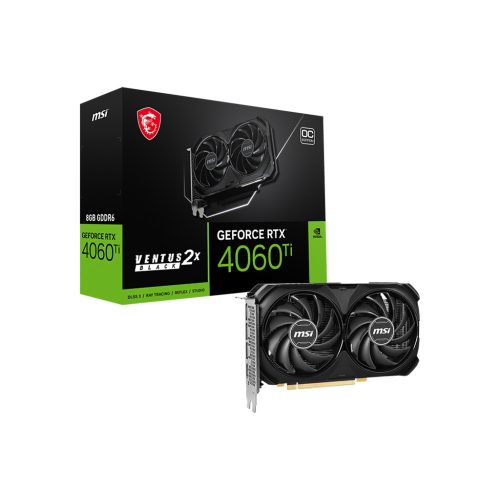 MSI RTX 4060 TI VENTUS 2X BLACK 8G OC