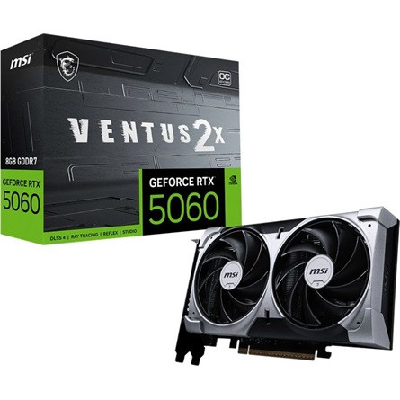 MSI GeForce RTX5060 Ventus 2X OC 8GB GDDR7
