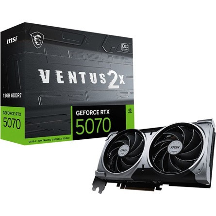 MSI RTX 5070 12G VENTUS 2X OC 12GB GDDR7