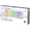 Razer Huntsman Mini Mercury USB angol (US) gaming billentyűzet fehér (Purple Switch)