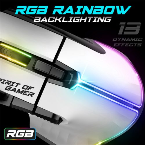 Spirit of Gamer Pro-M5 Arctic egér